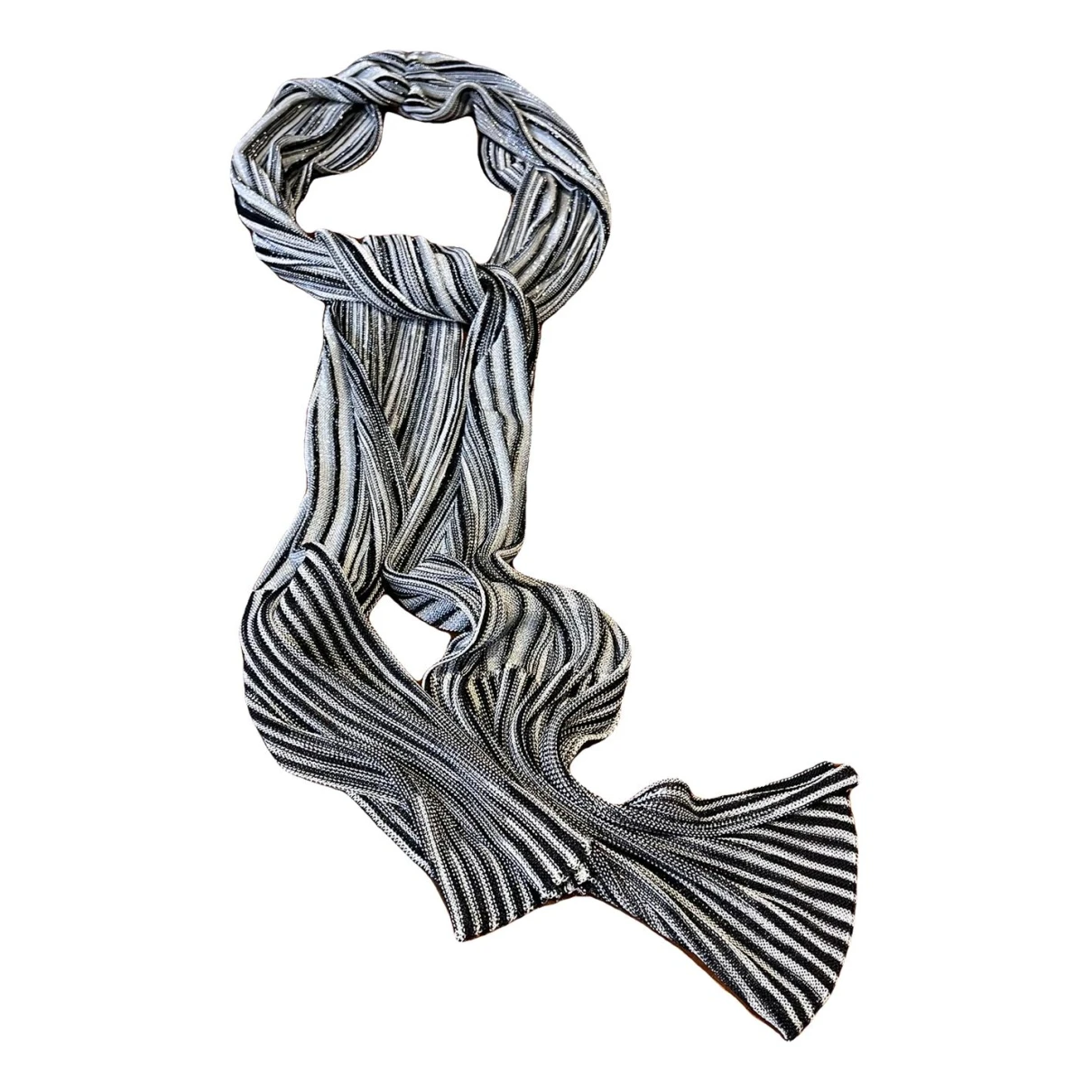 Pre-owned Missoni Scarf In Metallic