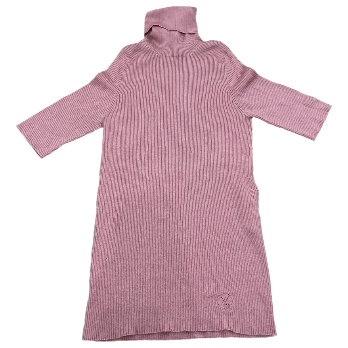 Pre-owned Louis Vuitton Silk T-shirt In Pink