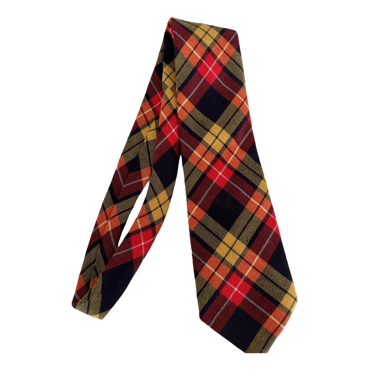 Pre-owned Roccobarocco Wool Tie In Other
