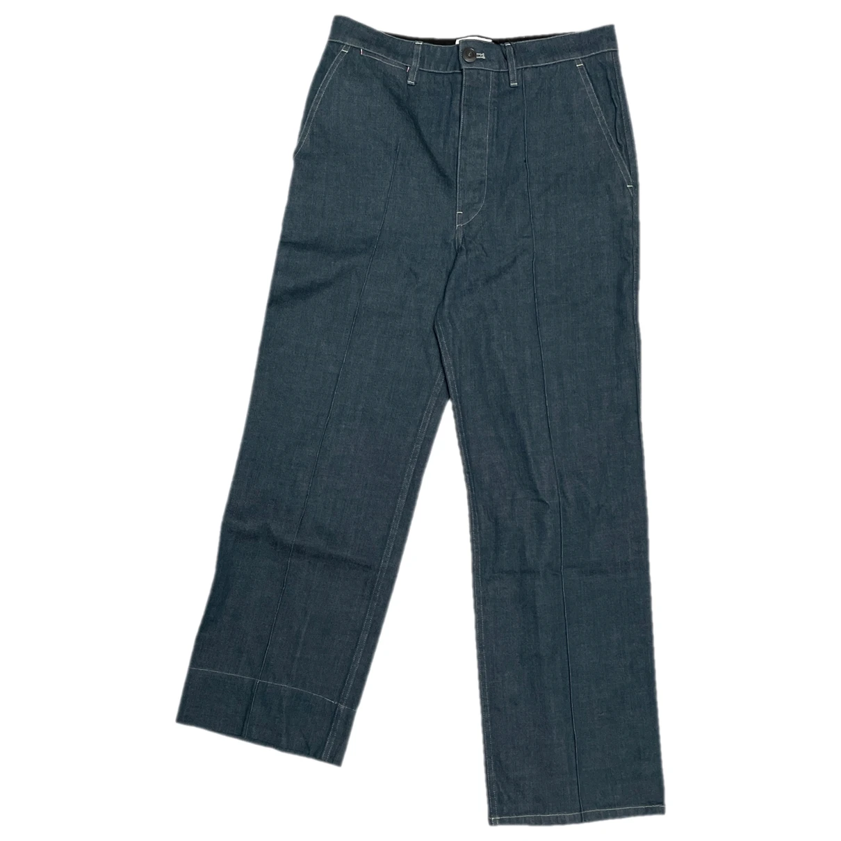 Pre-owned Lemaire Trousers In Blue