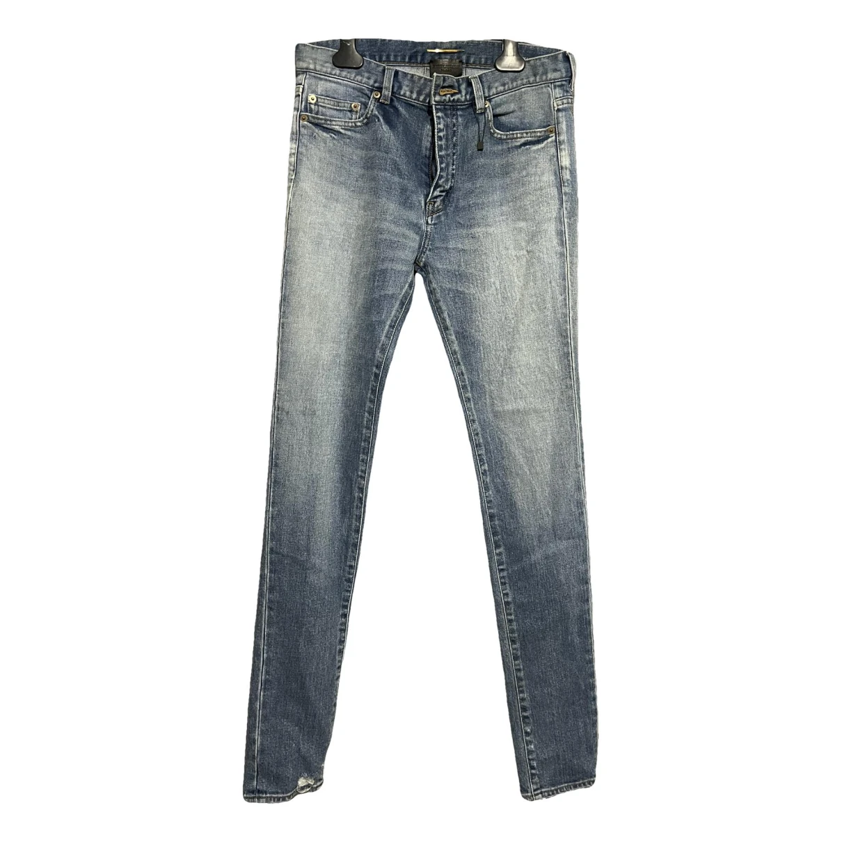 Pre-owned Saint Laurent Slim Jeans In Blue