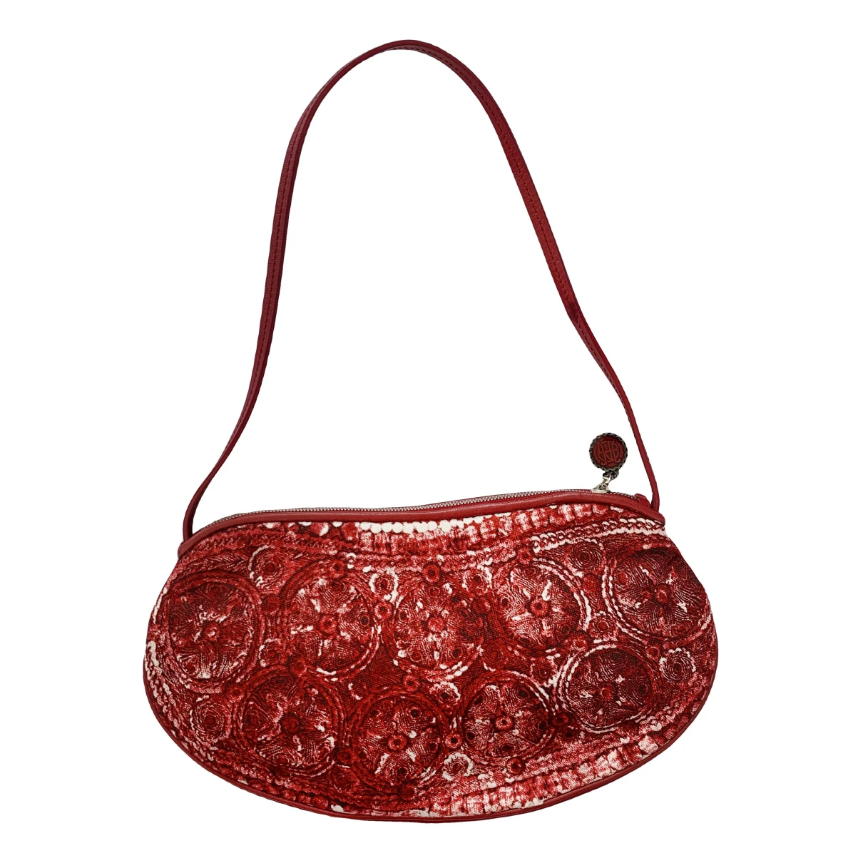 Pre-owned Jean Paul Gaultier Handbag In Burgundy