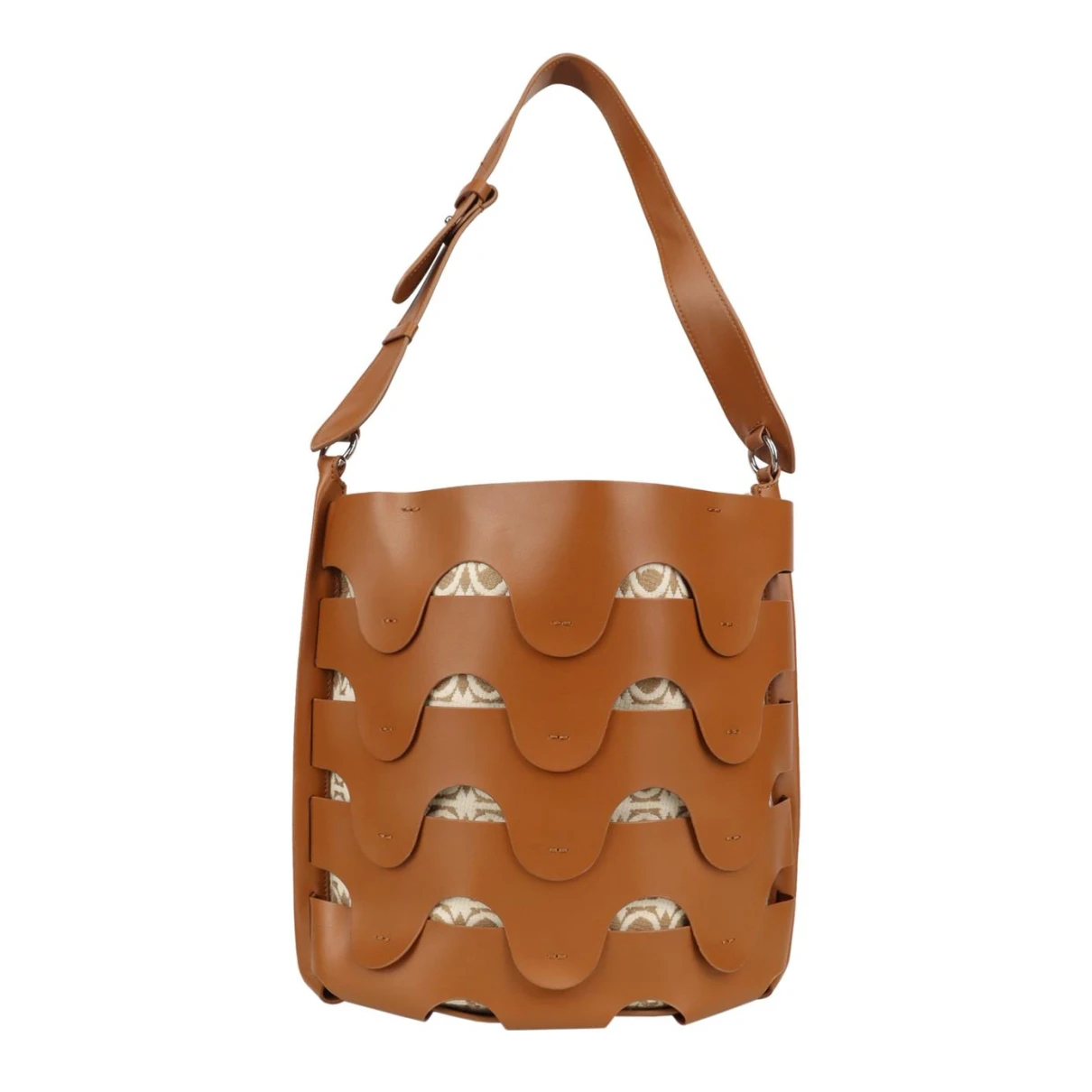 Pre-owned Coccinelle Leather Handbag In Brown
