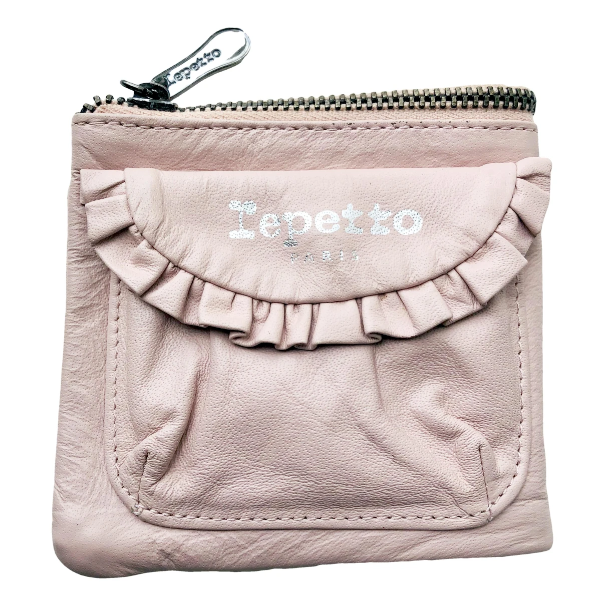 Pre-owned Repetto Leather Wallet In Pink
