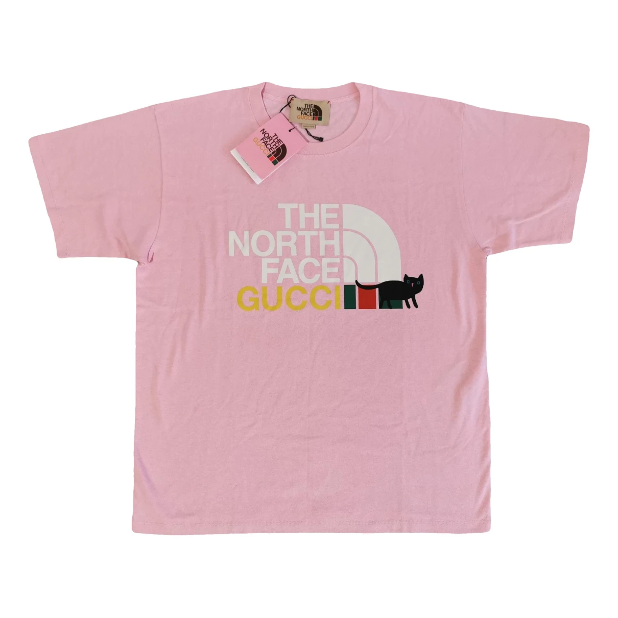 Pre-owned The North Face X Gucci T-shirt In Pink