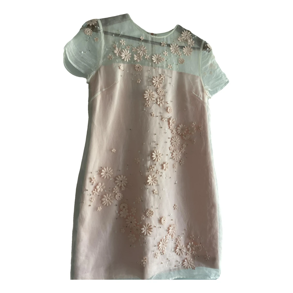 Pre-owned Ted Baker Mini Dress In Pink
