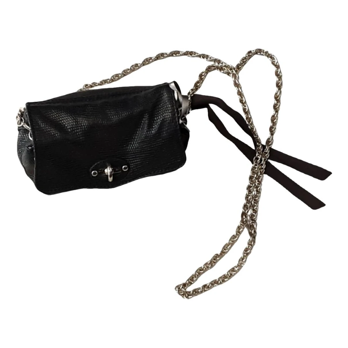 Pre-owned Zanellato Leather Crossbody Bag In Black