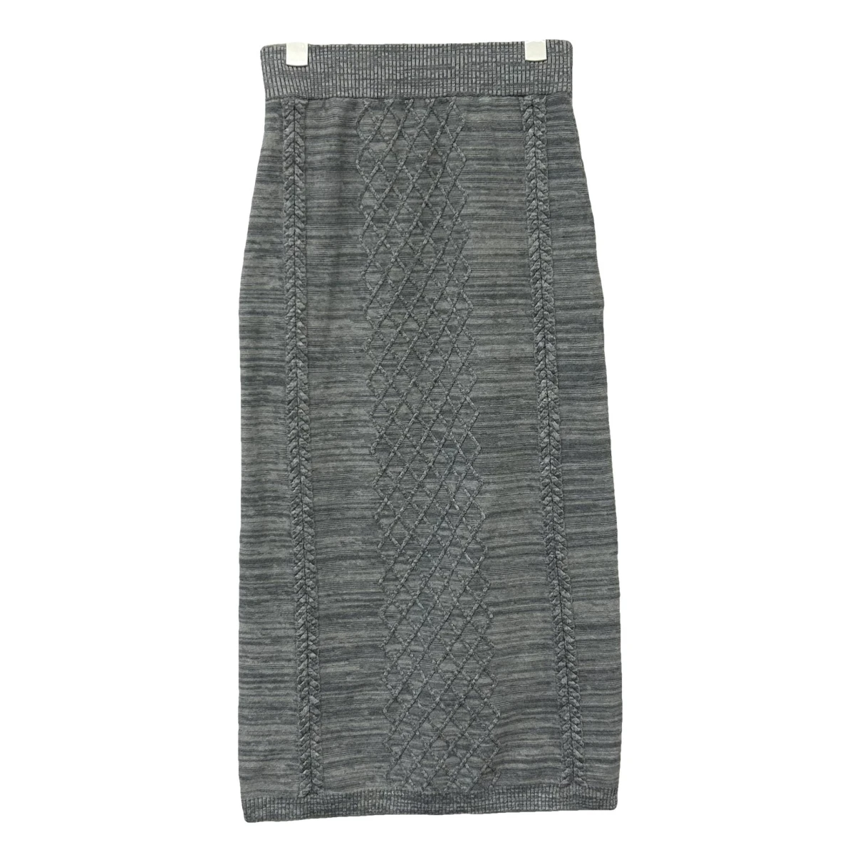 Pre-owned Viktoria & Woods Mid-length Skirt In Grey