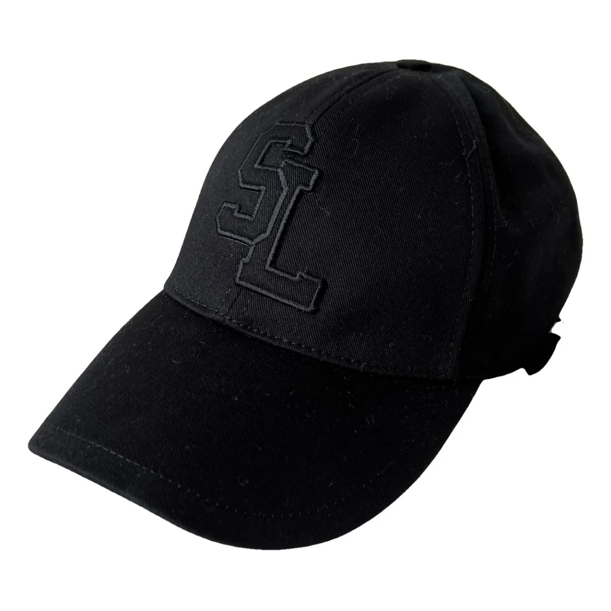 Pre-owned Saint Laurent Cap In Black