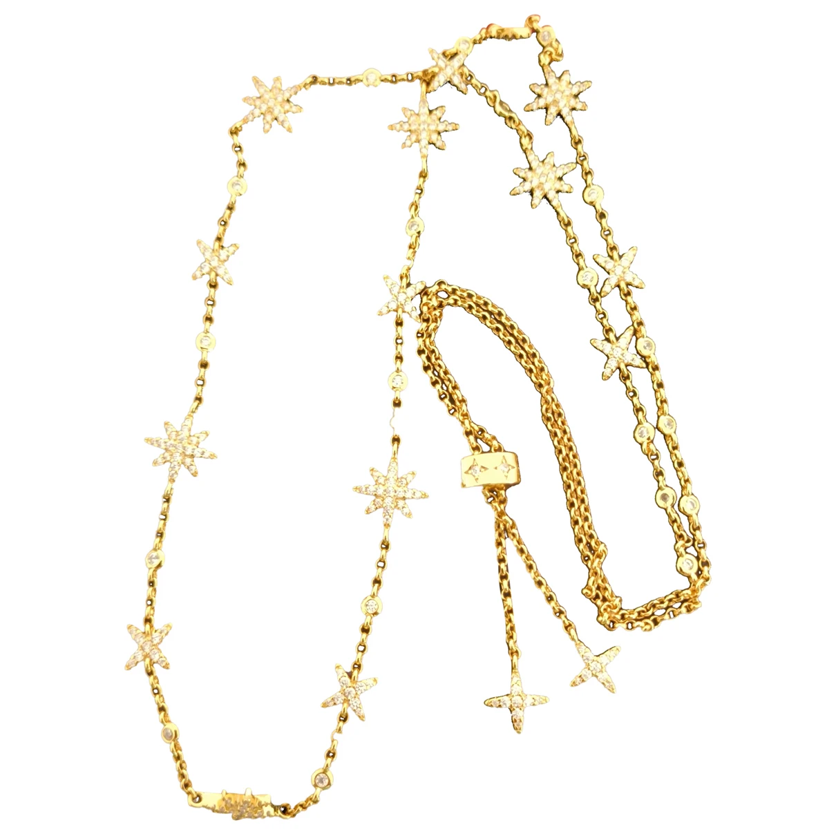 Pre-owned Apm Monaco Necklace In Gold