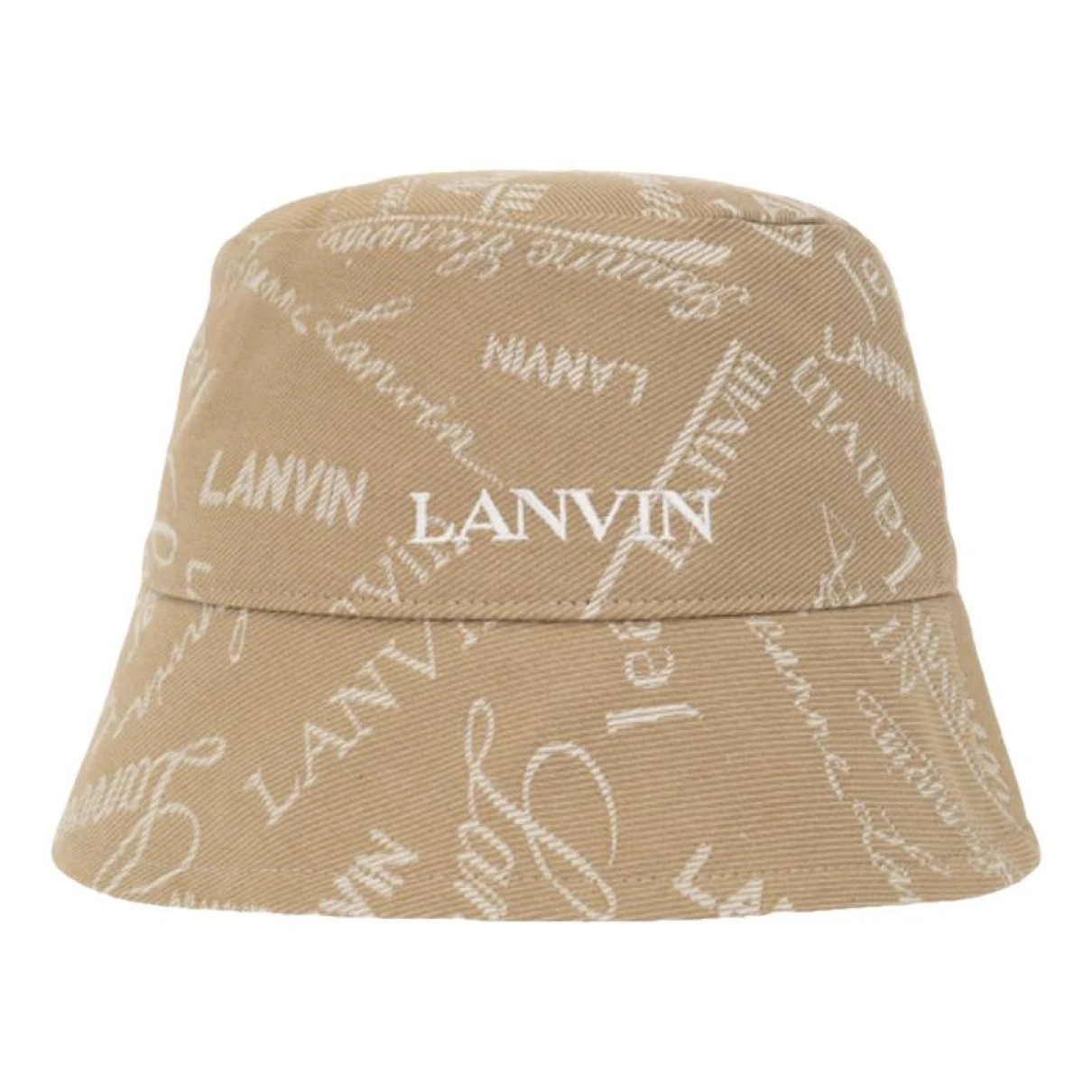 Pre-owned Lanvin Beanie In Brown