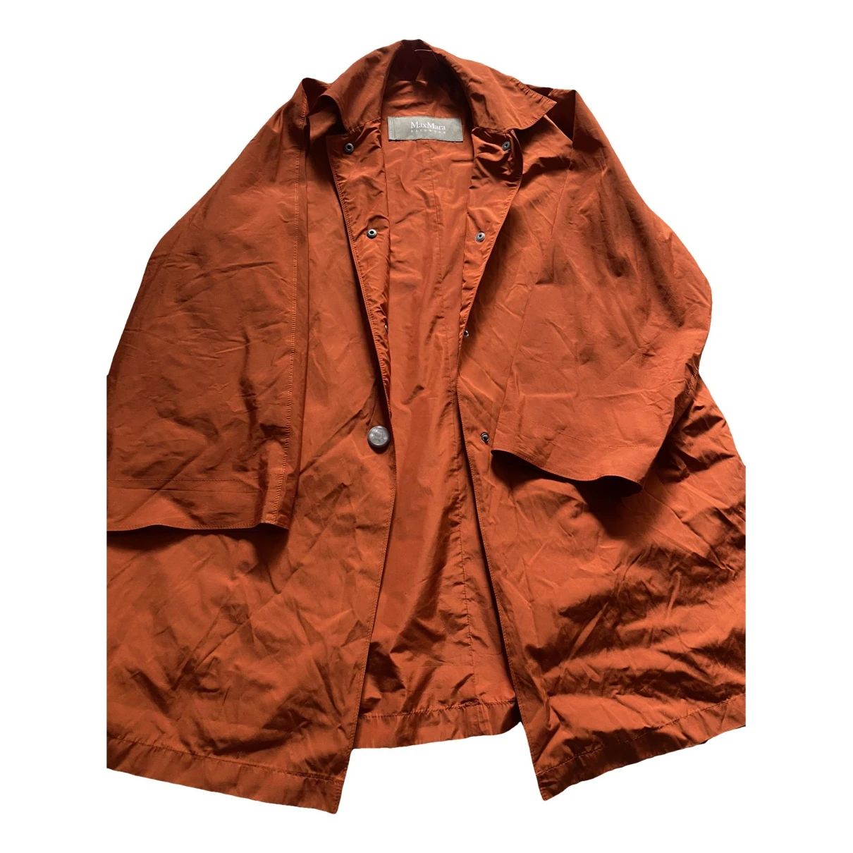 Pre-owned Max Mara Atelier Jacket In Orange