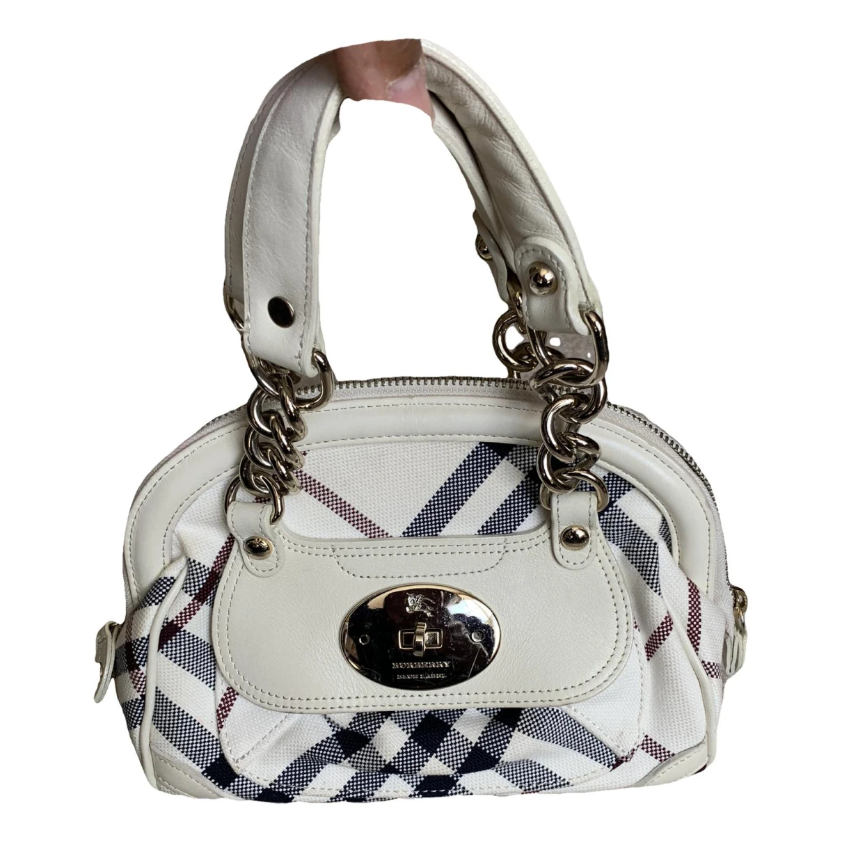 Pre-owned Burberry Cloth Tote In Other