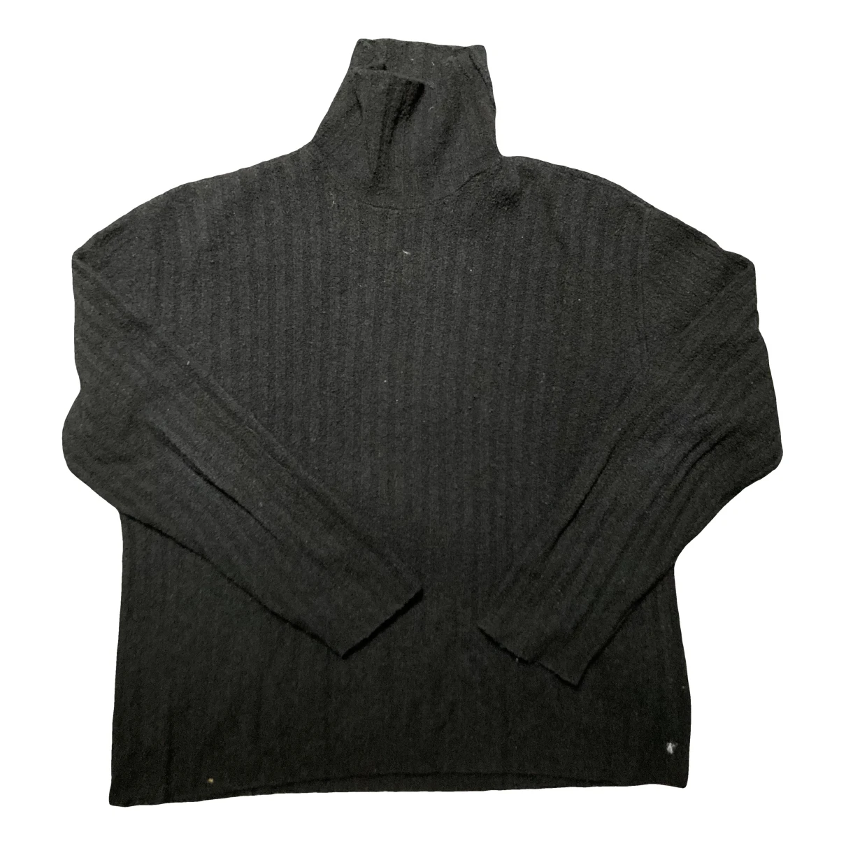 Pre-owned Calvin Klein Wool Pull In Black