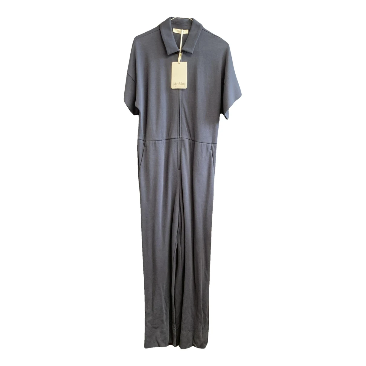 Pre-owned Max Mara Jumpsuit In Navy