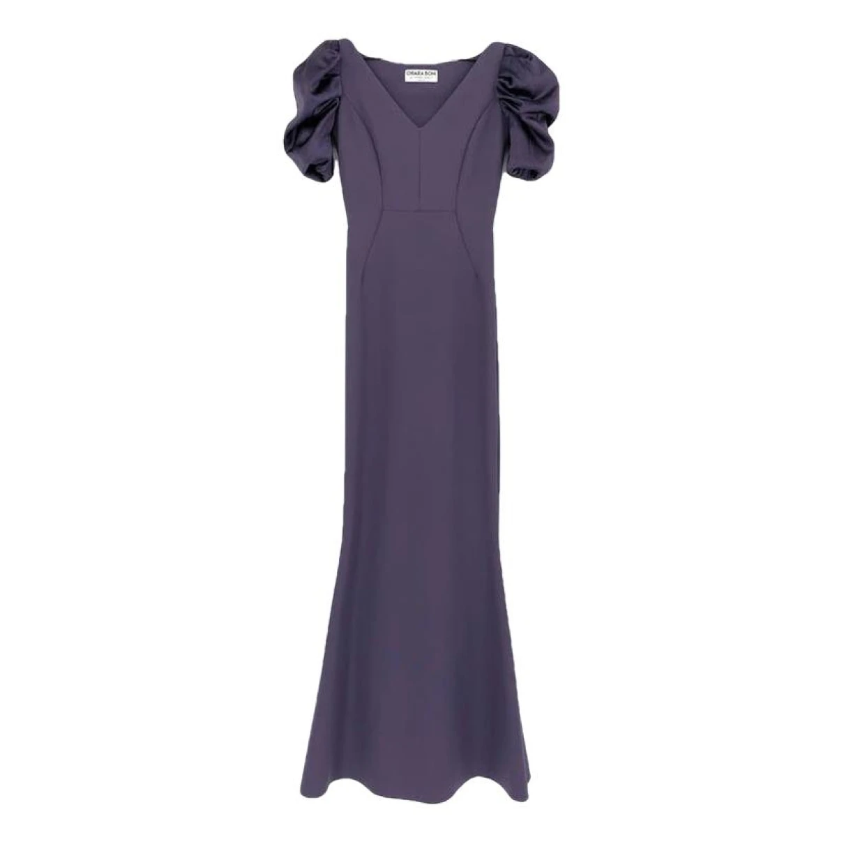 Pre-owned Chiara Boni Maxi Dress In Purple