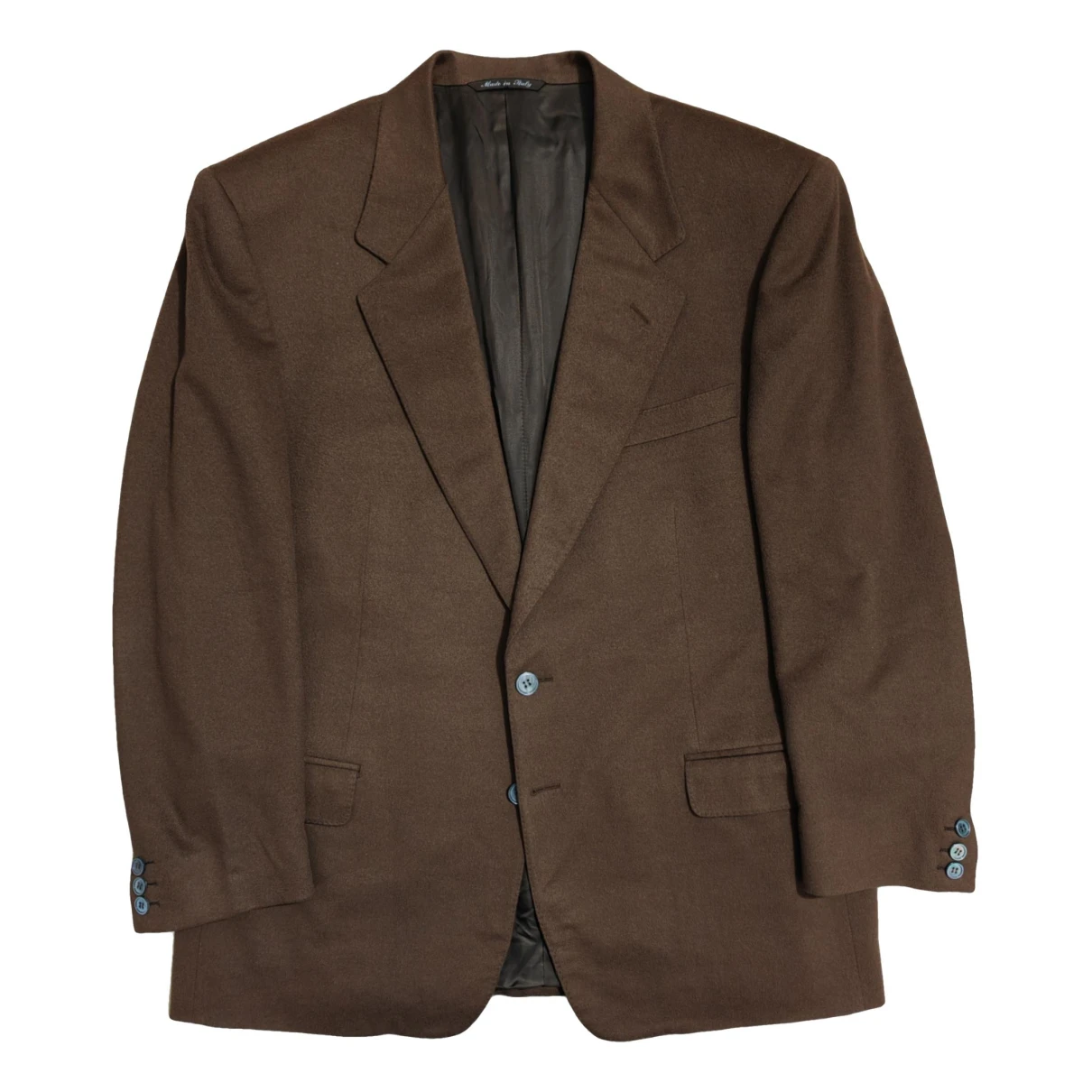 Pre-owned Canali Wool Vest In Camel