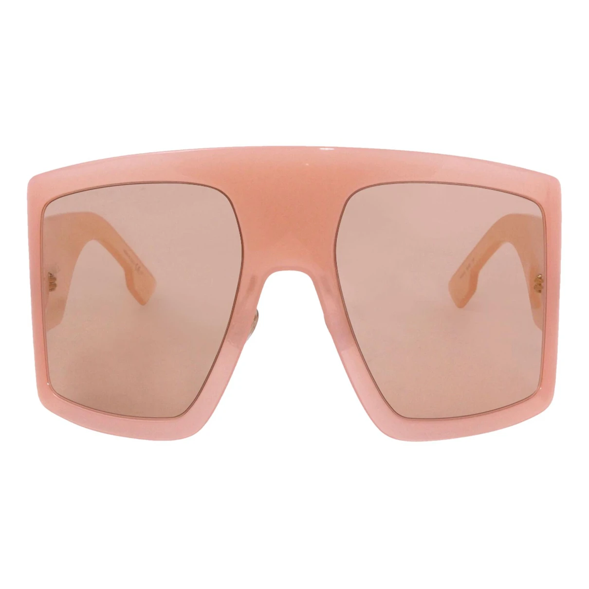 Pre-owned Dior Solight1 Oversized Sunglasses In Pink