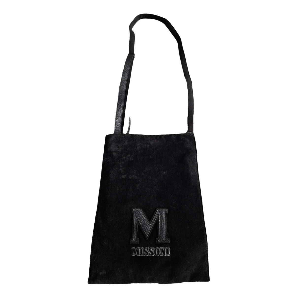 Pre-owned M Missoni Crossbody Bag In Black