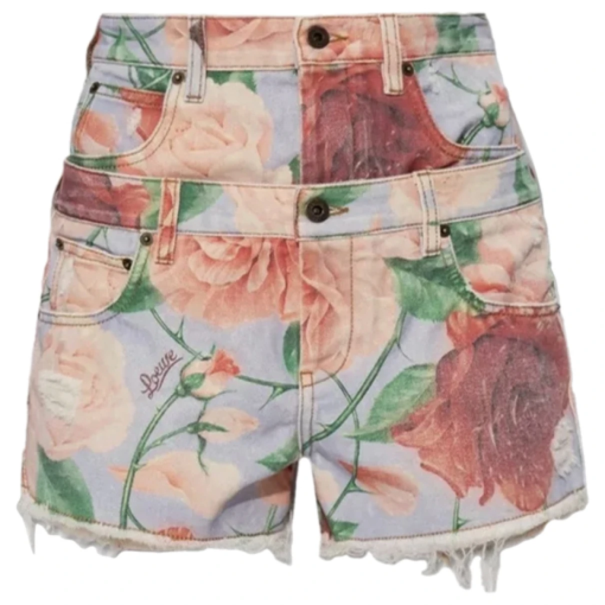 Pre-owned Loewe Shorts In Multicolour