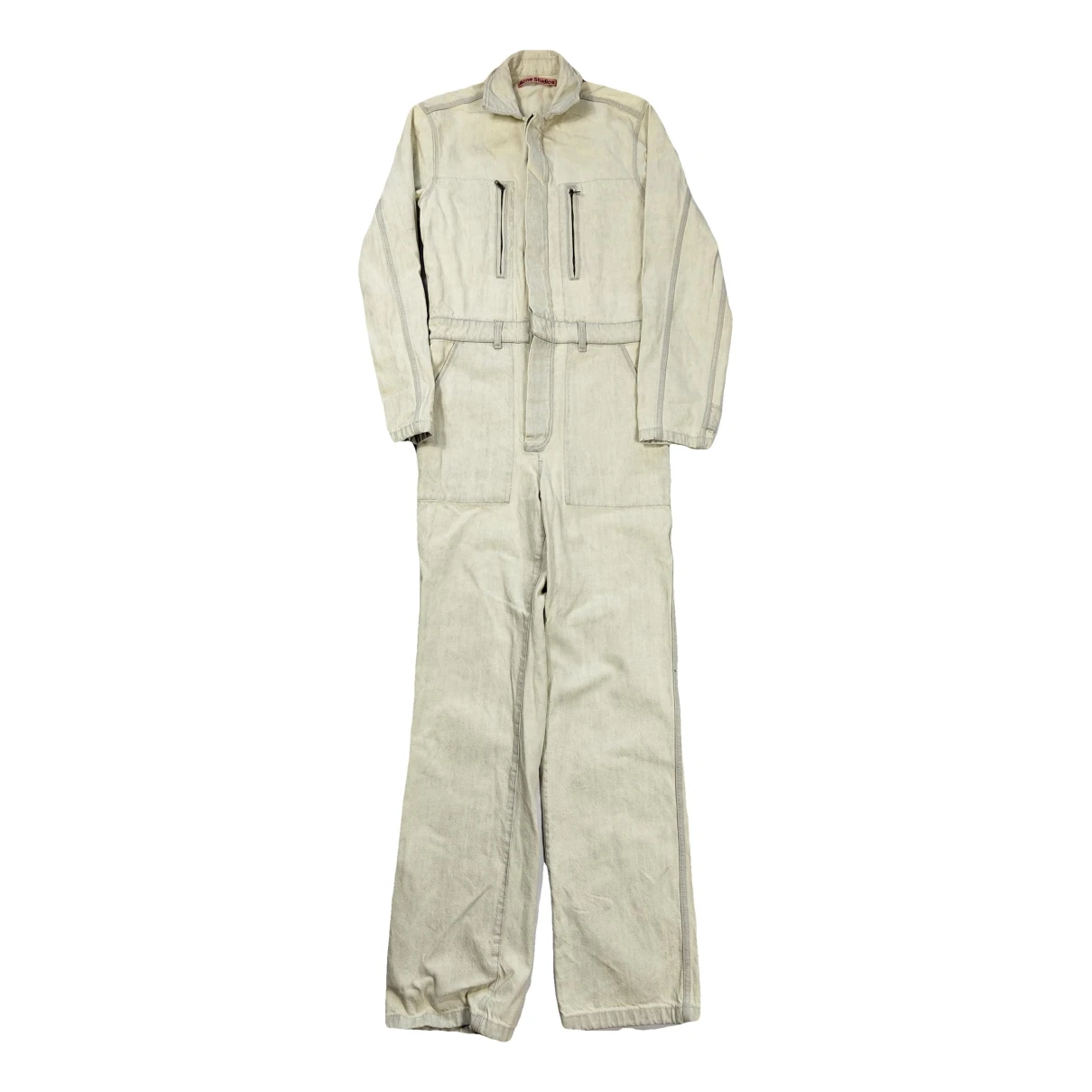 Pre-owned Acne Studios Wool Suit In White
