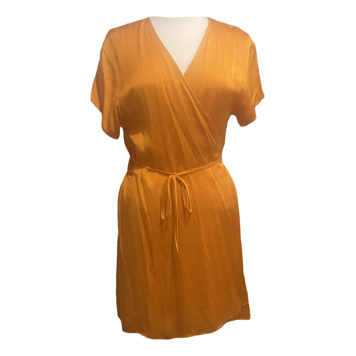 Pre-owned American Vintage Mini Dress In Orange