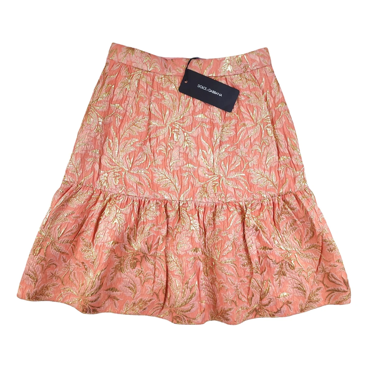 Pre-owned Dolce & Gabbana Mini Skirt In Pink