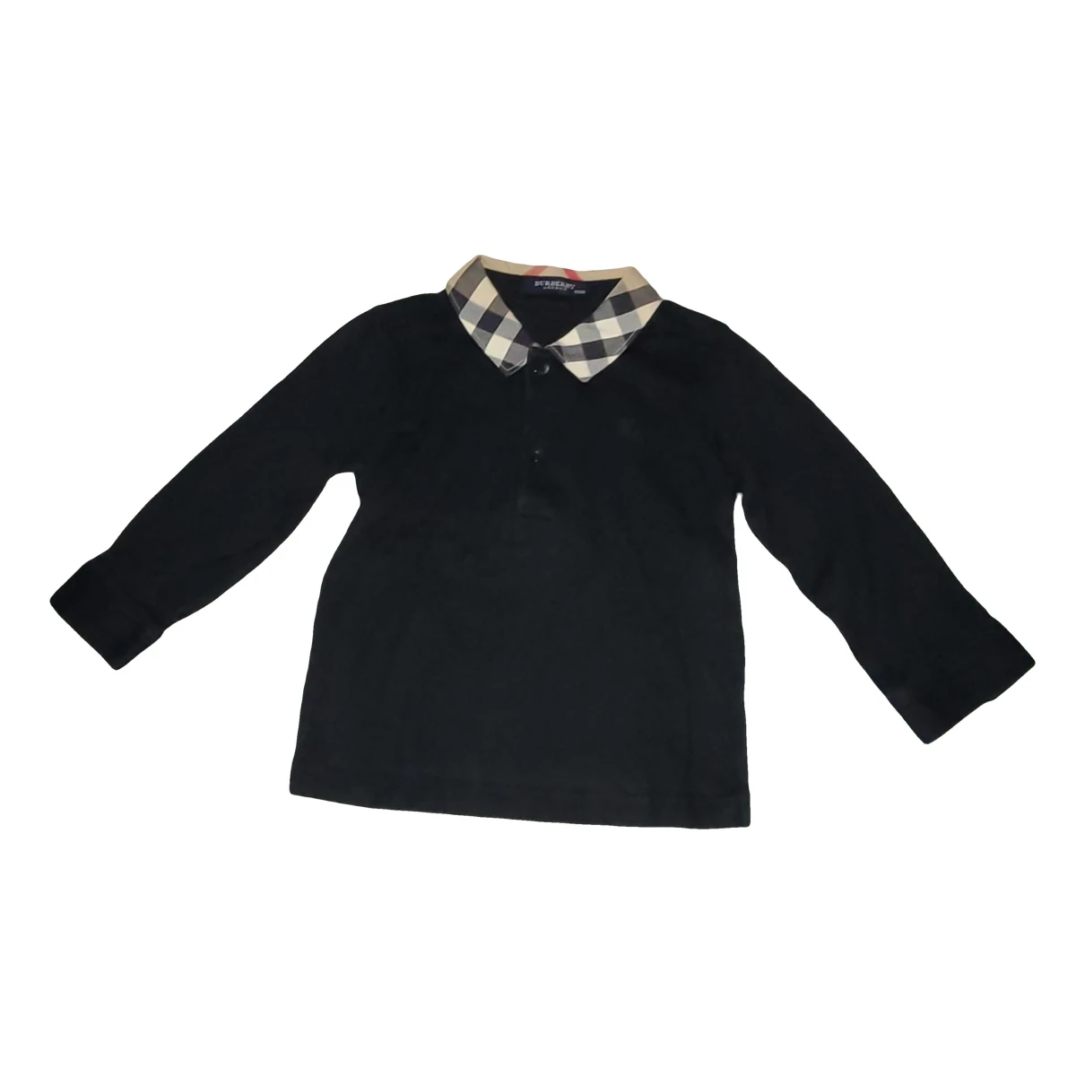Pre-owned Burberry Kids' Polo In Black