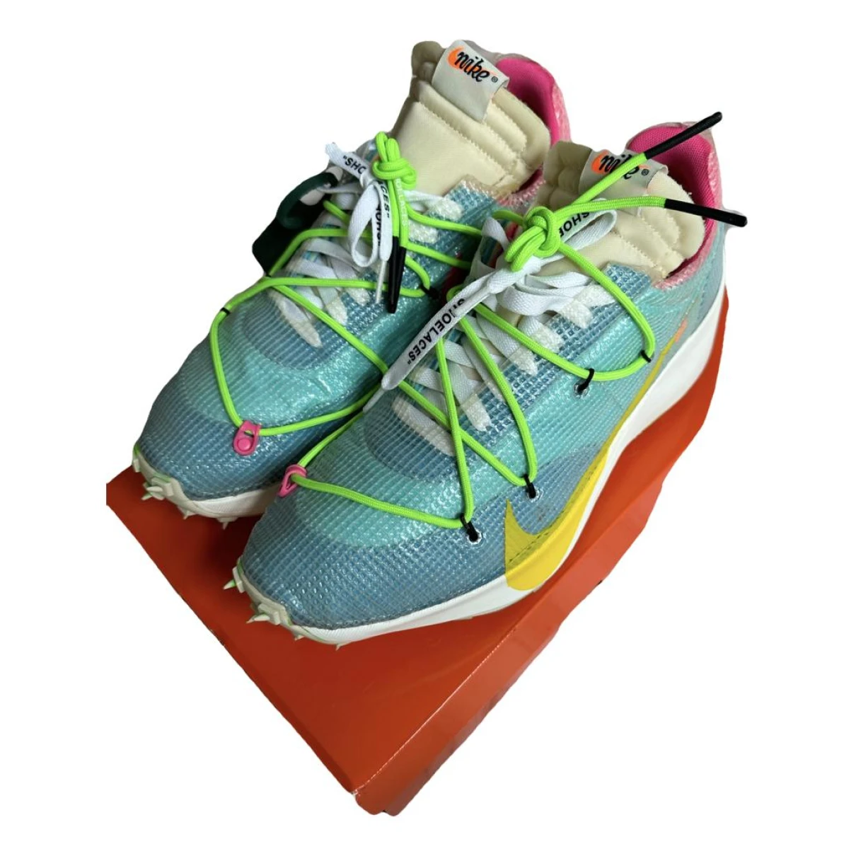 Pre-owned Nike X Off-white Vapor Street Low Trainers In Multicolour