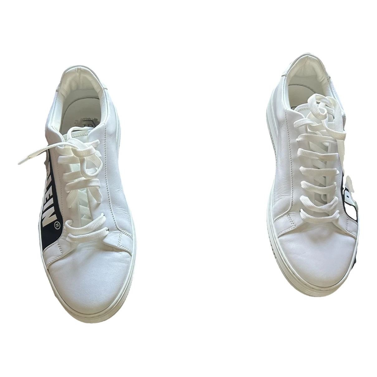Pre-owned Philipp Plein Low Trainers In White