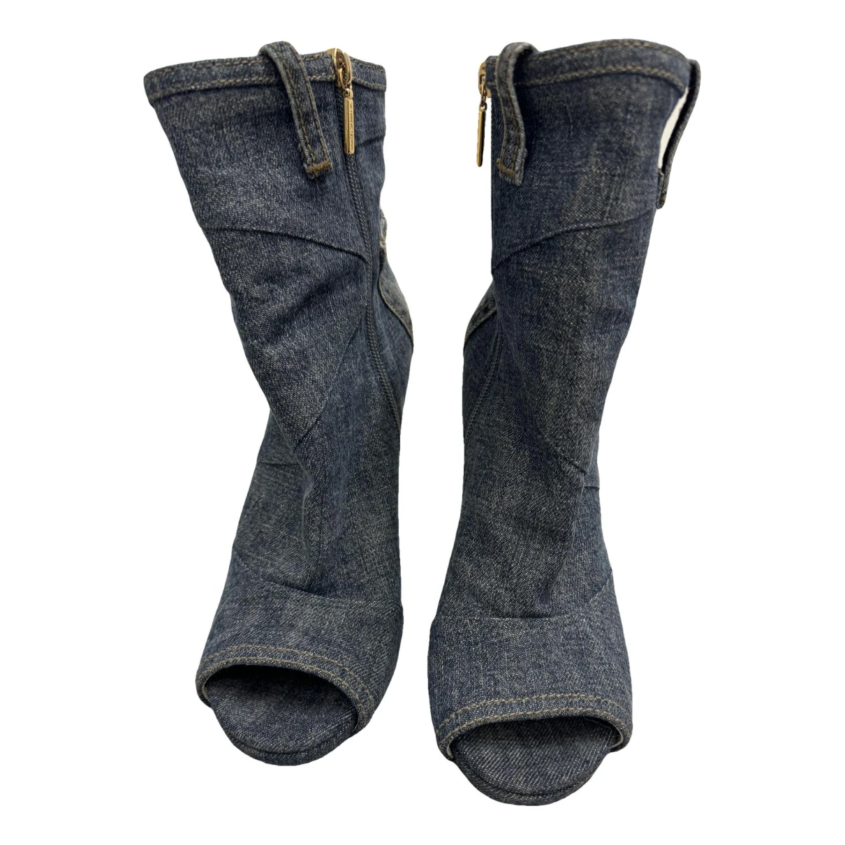 Pre-owned Dolce & Gabbana Cloth Boots In Other