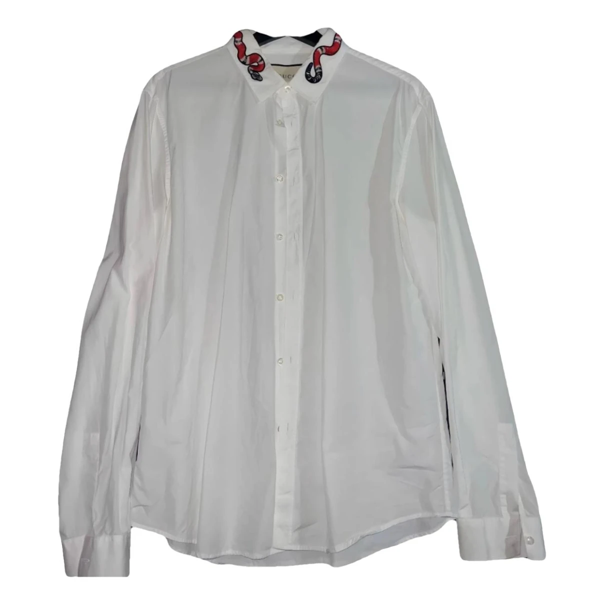 Pre-owned Gucci Wool Shirt In White