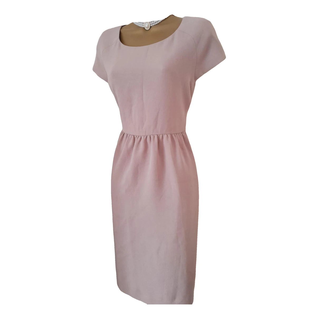 Pre-owned Hobbs Mid-length Dress In Pink