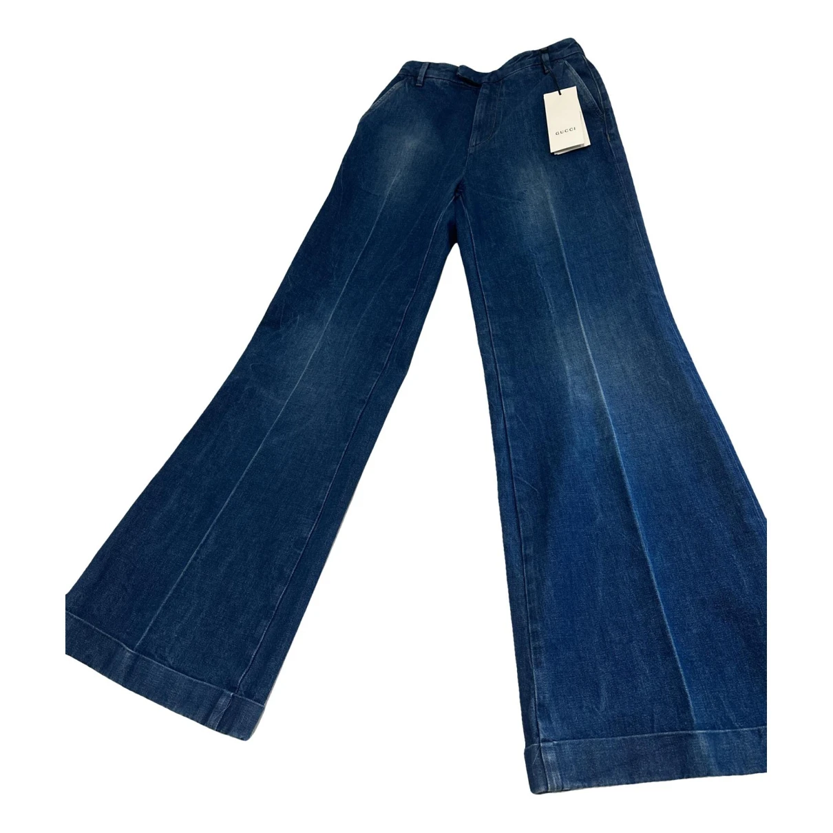 Pre-owned Gucci Jeans In Blue