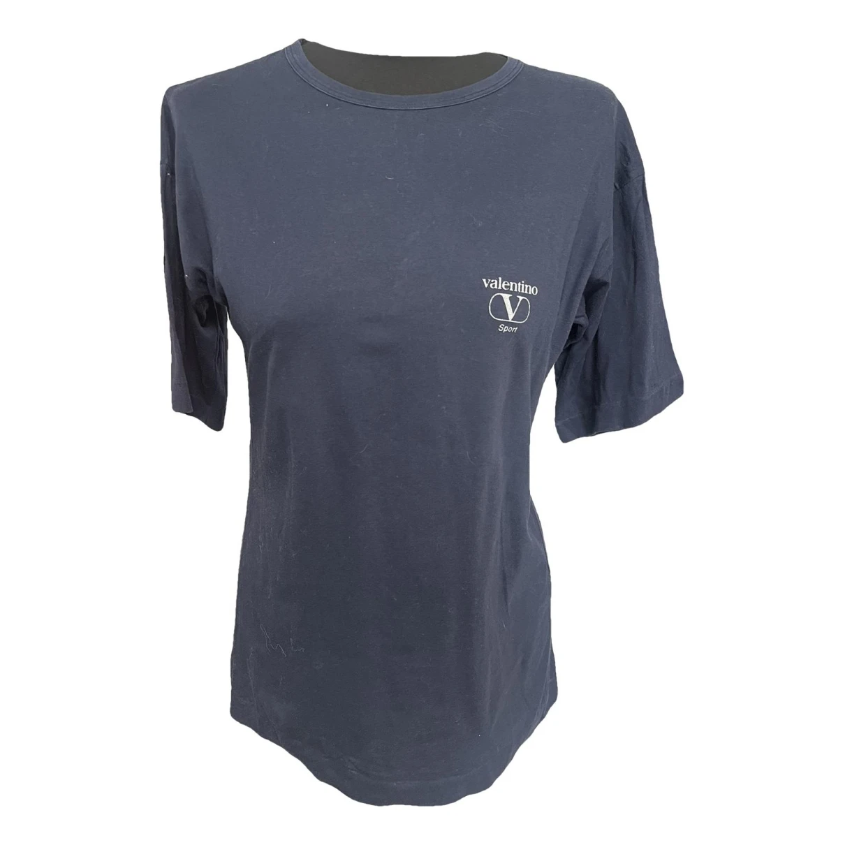 Pre-owned Valentino T-shirt In Blue