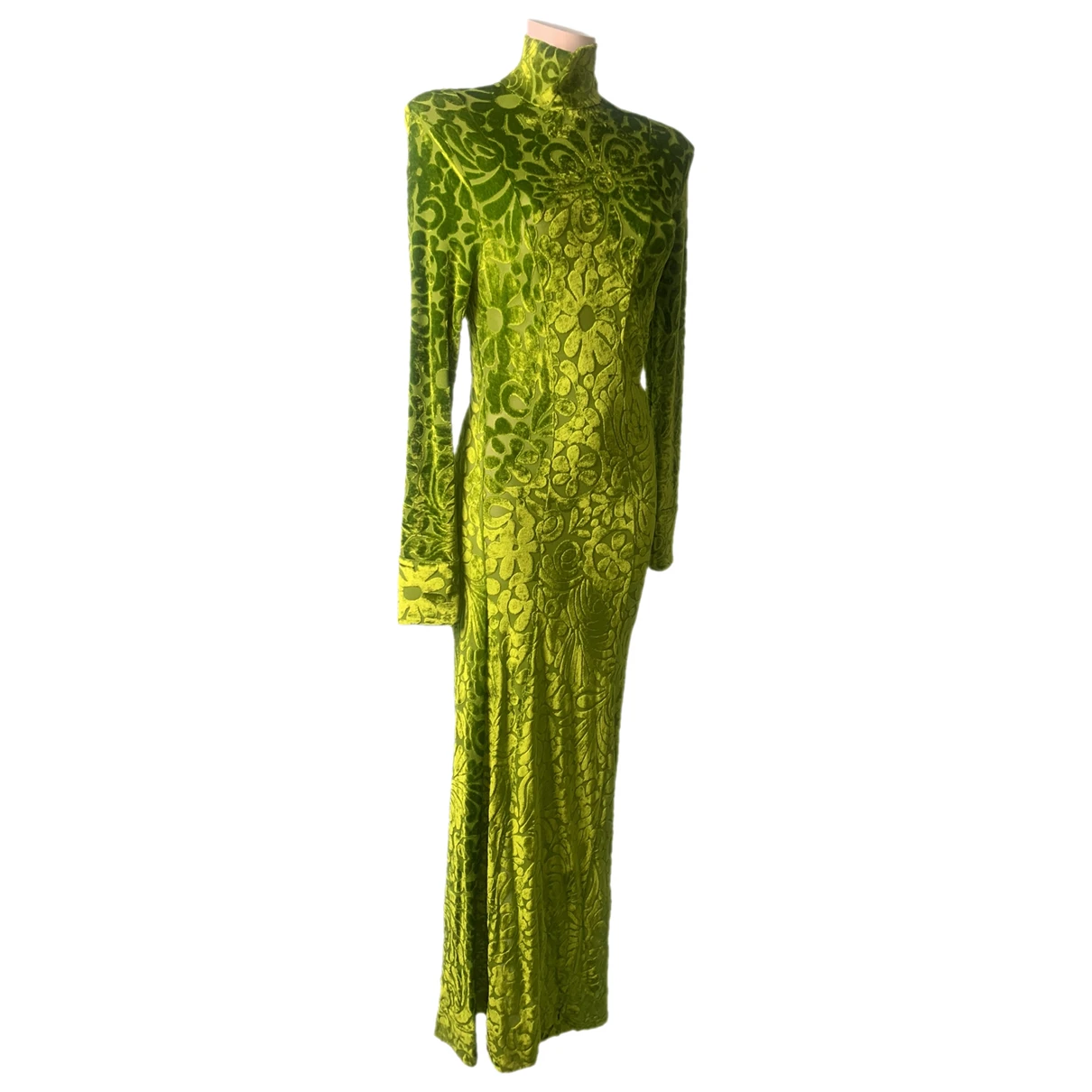 Pre-owned Jil Sander Velvet Dress In Multicolour