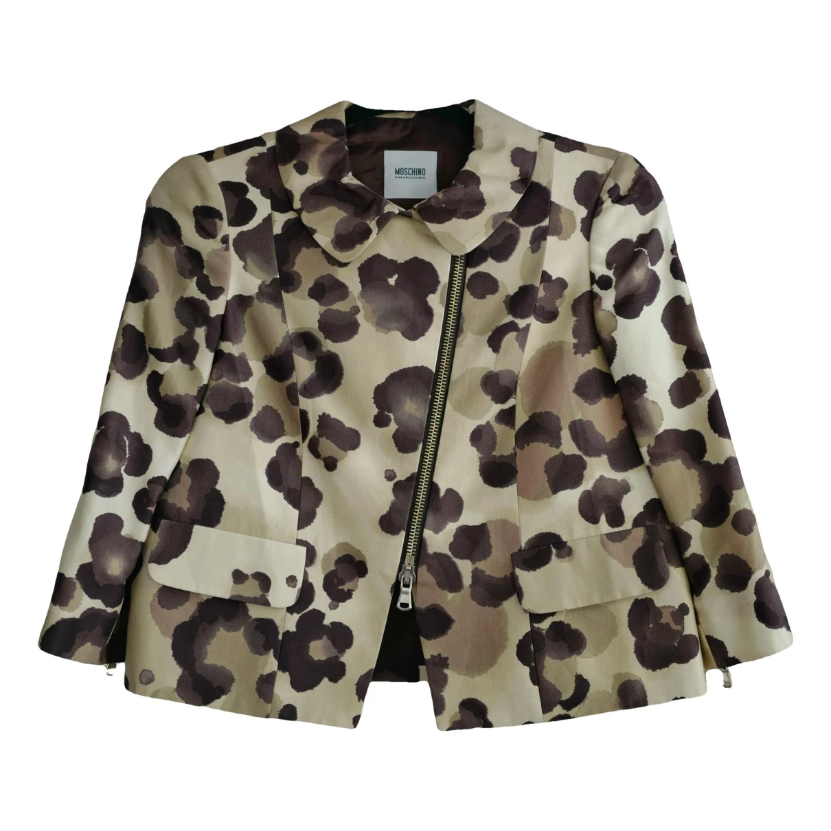 Pre-owned Moschino Cheap And Chic Silk Jacket In Multicolour