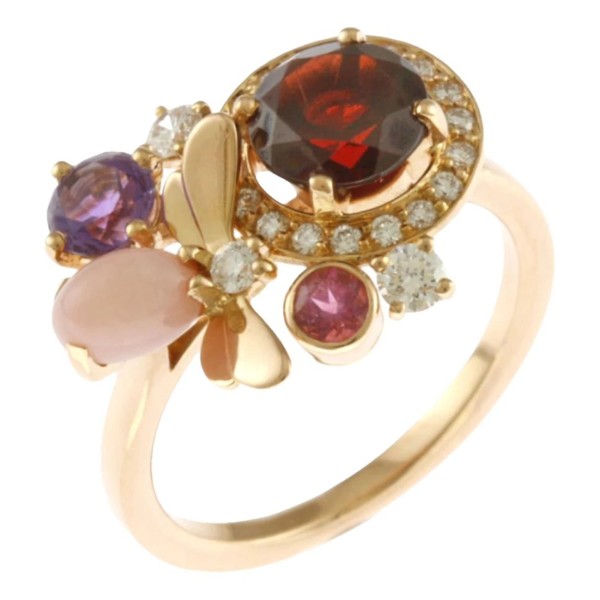 Pre-owned Chaumet Pink Gold Ring