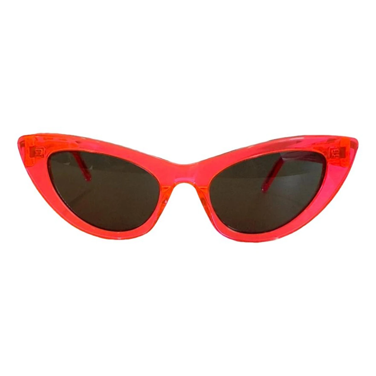 Pre-owned Saint Laurent Sunglasses In Orange