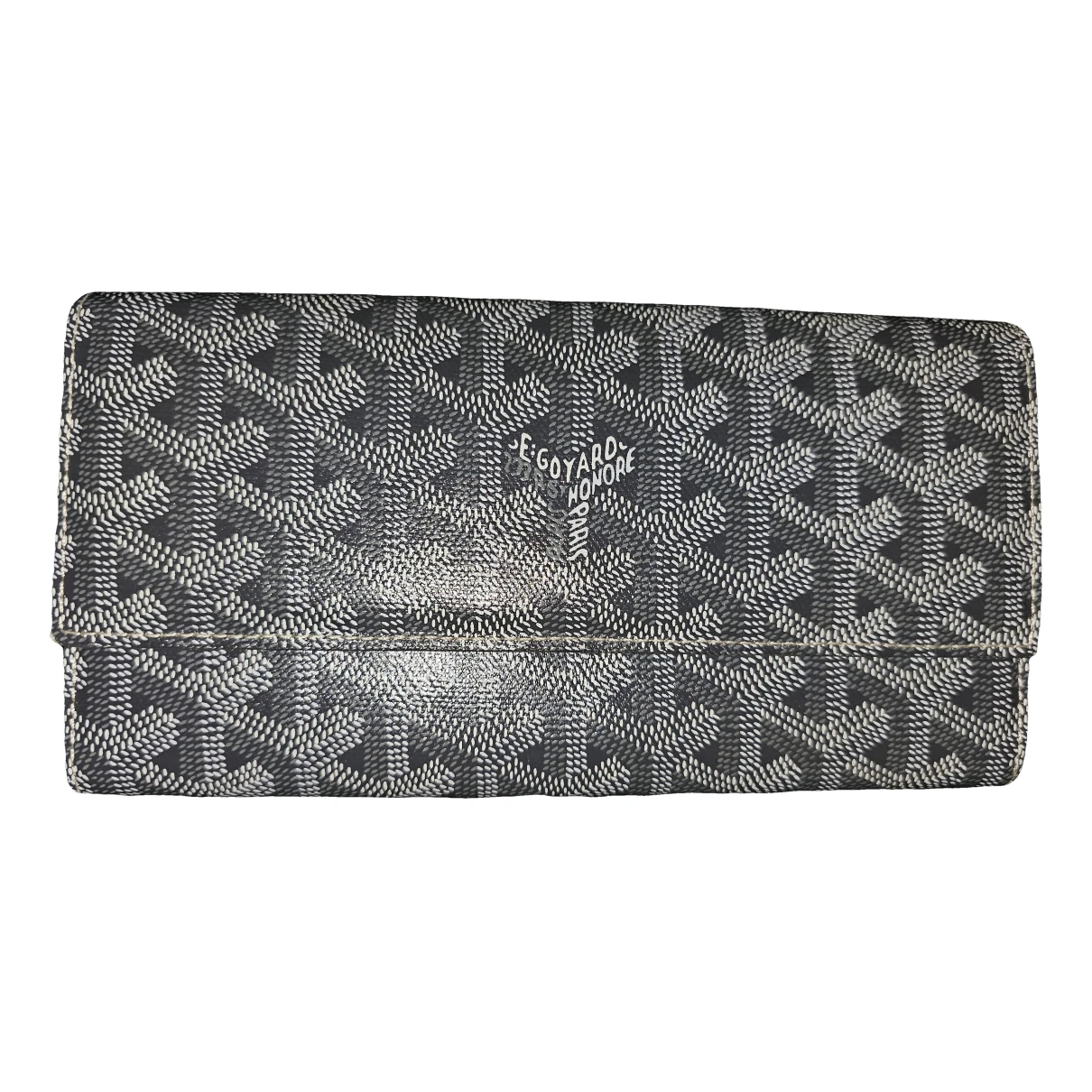Pre-owned Goyard Varenne Leather Wallet In Multicolour
