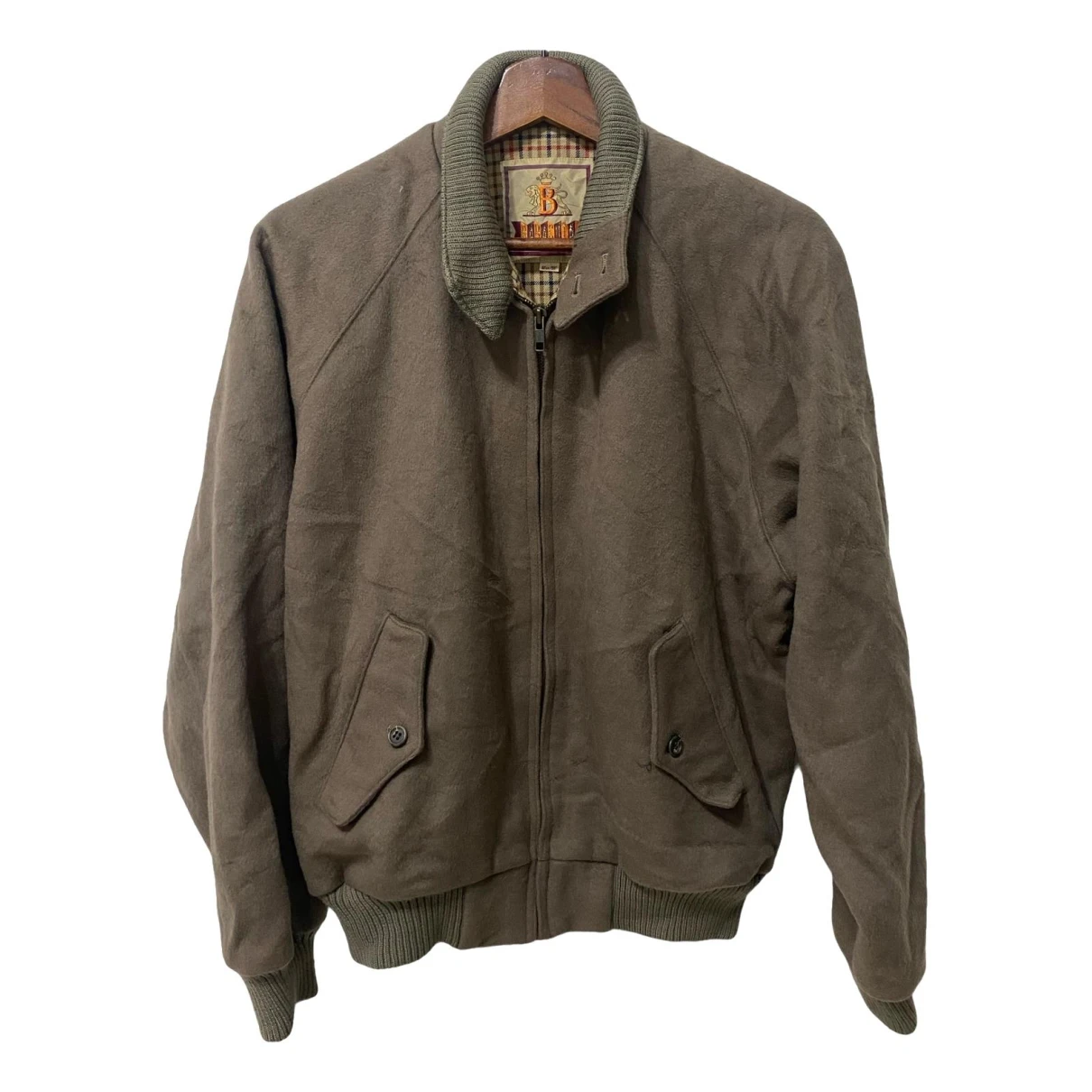 Pre-owned Baracuta Cashmere Jacket In Brown