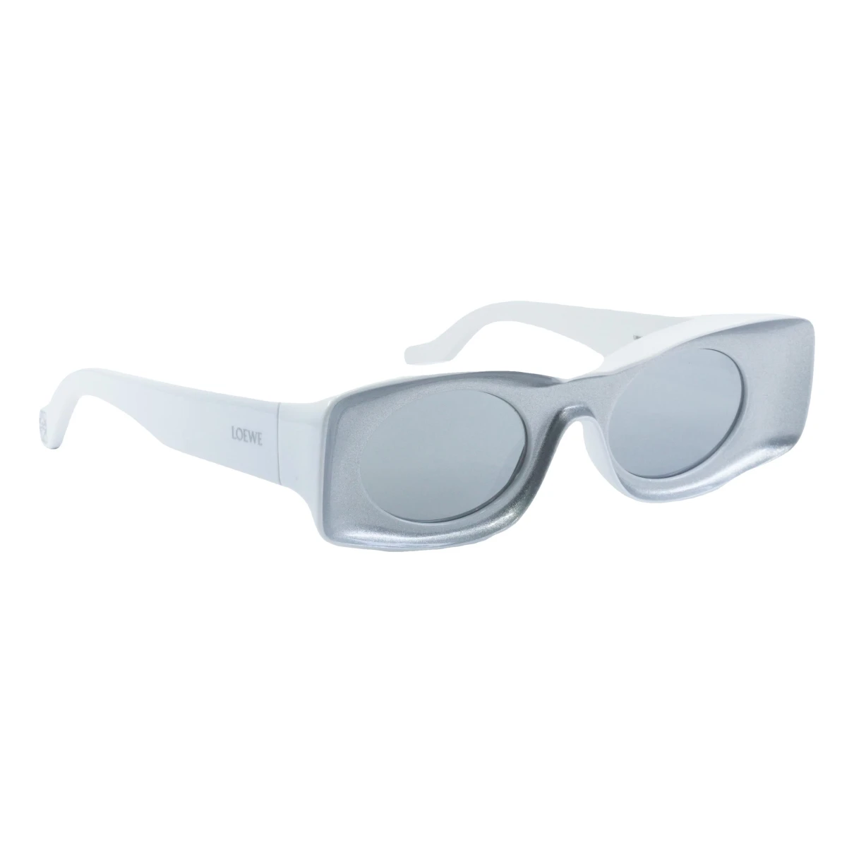 Pre-owned Loewe Sunglasses In Silver