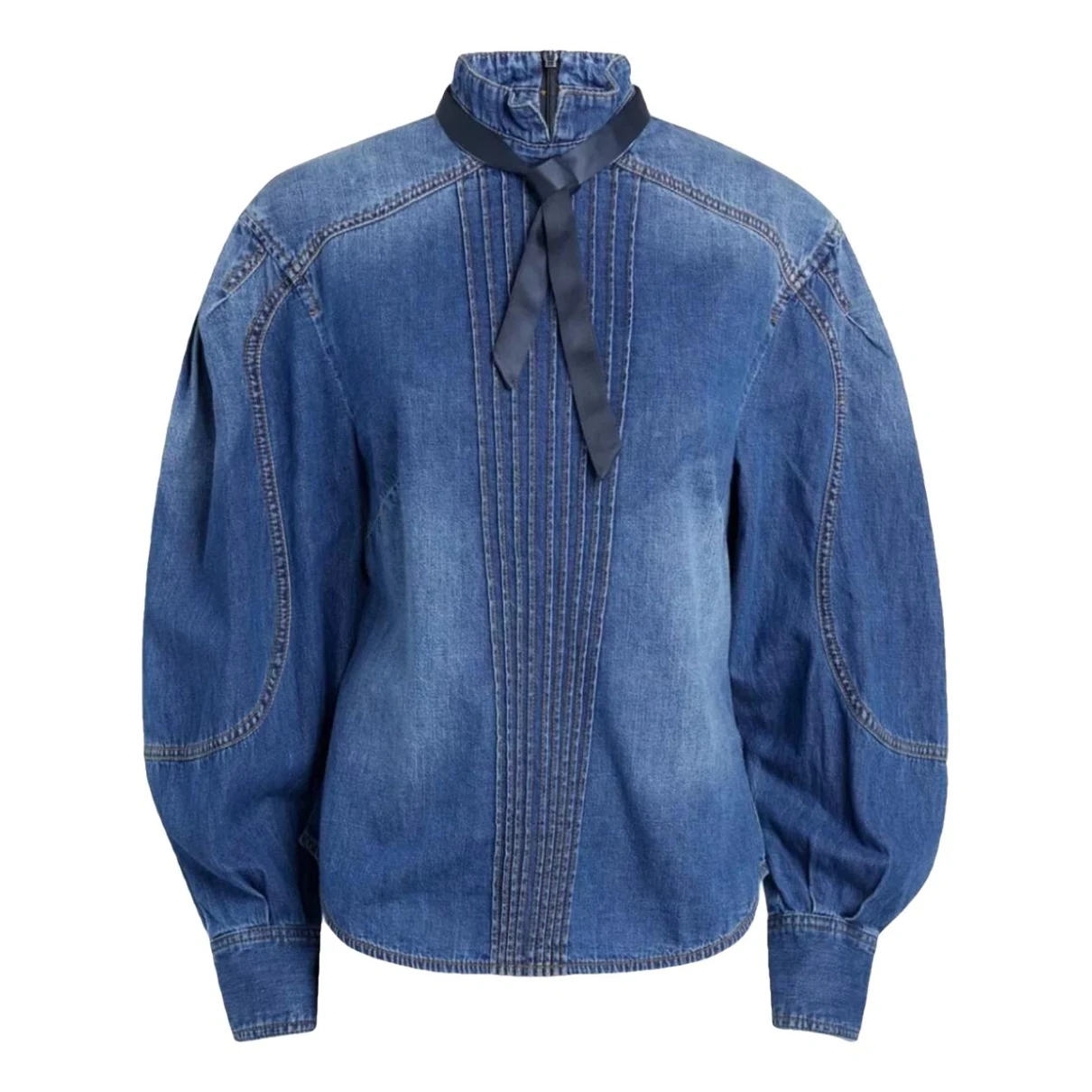 Pre-owned Zimmermann Shirt In Blue