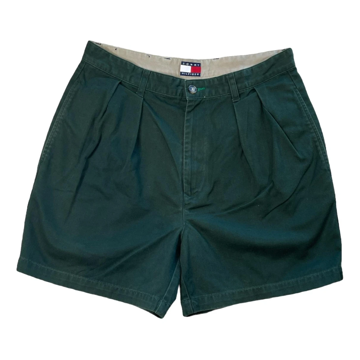 Pre-owned Tommy Hilfiger Short In Green