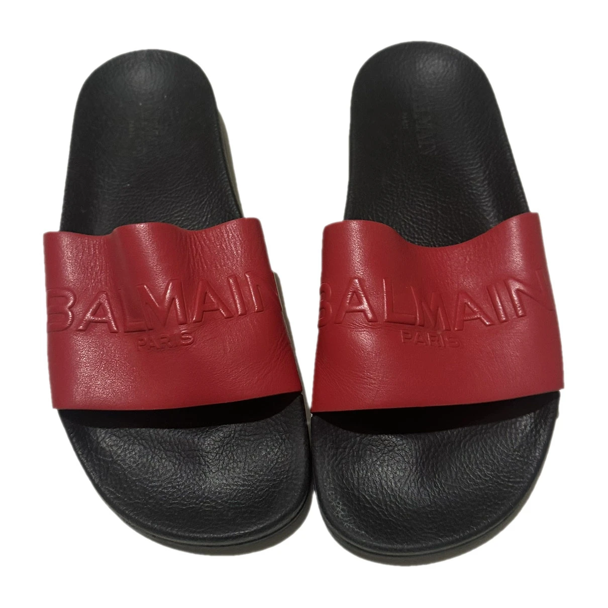 Pre-owned Balmain Sandals In Black