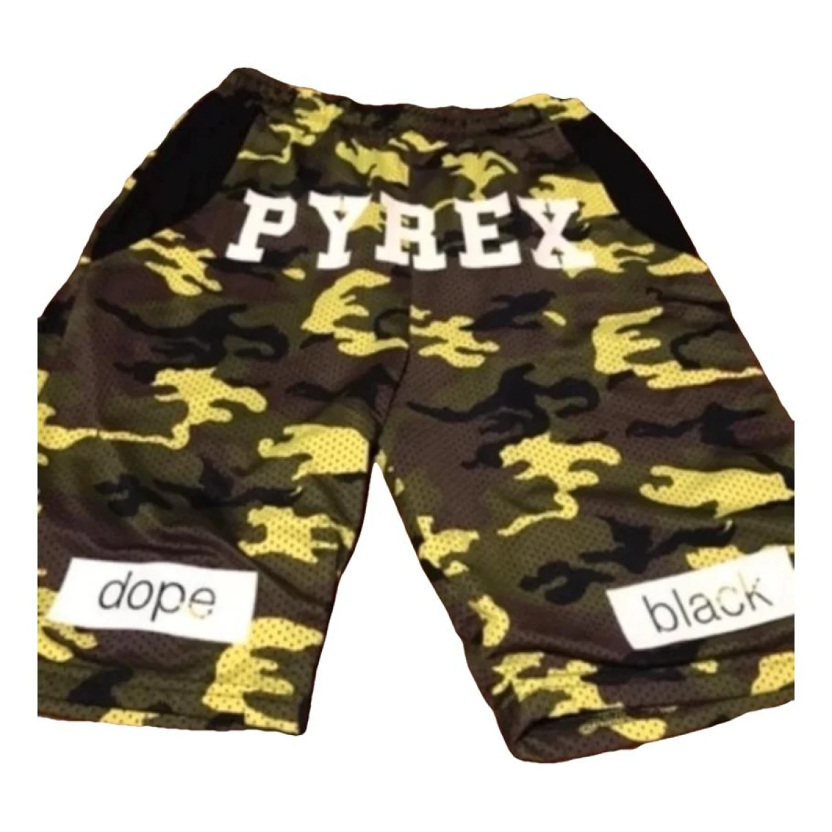 Pre-owned Pyrex Short In Khaki