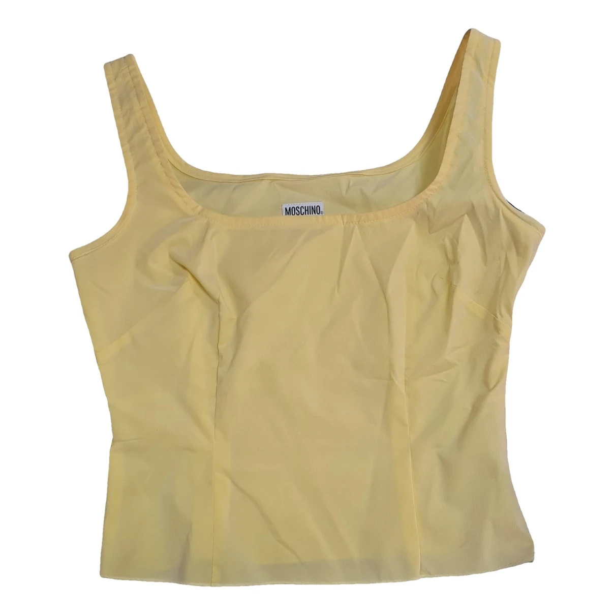 Pre-owned Moschino Cheap And Chic Corset In Yellow