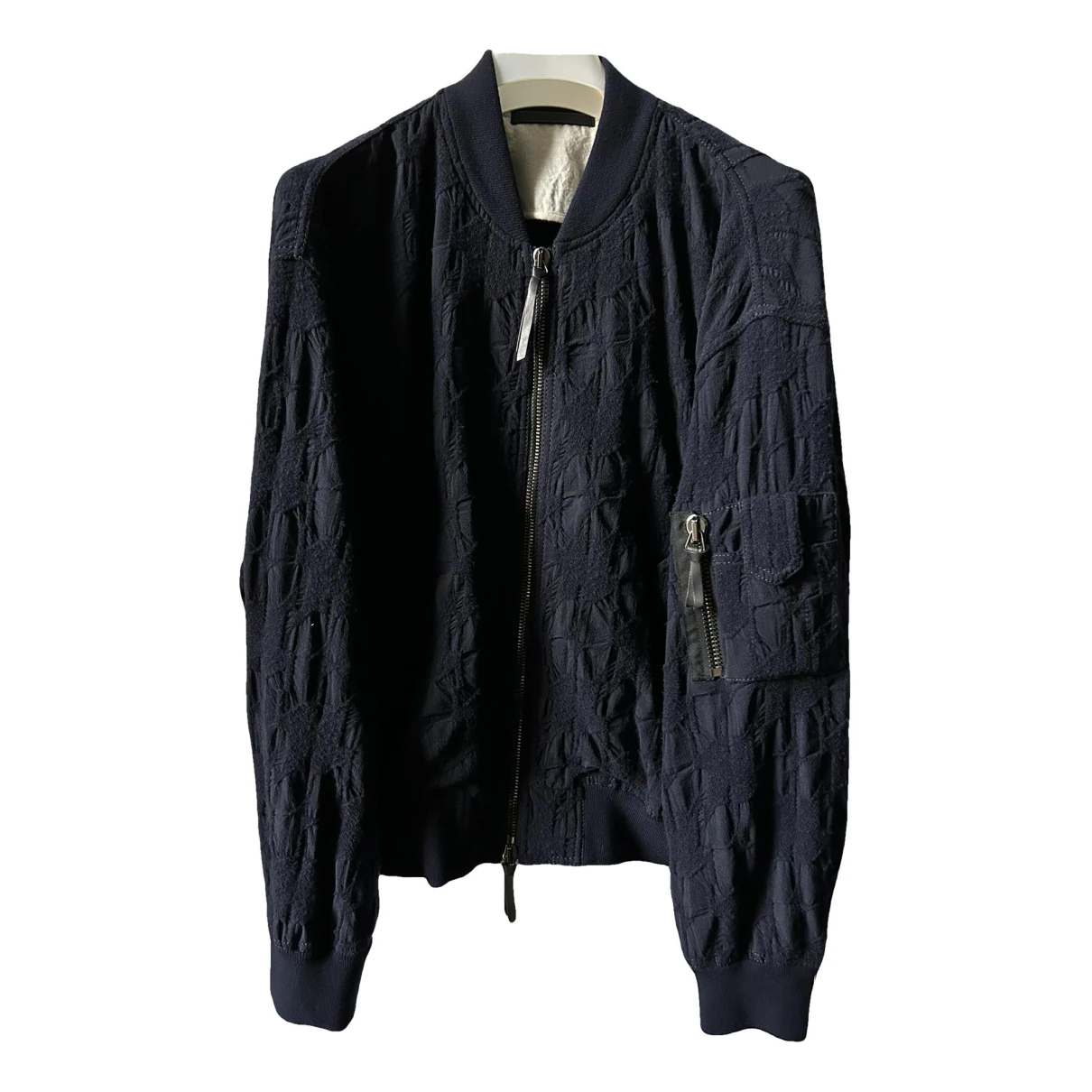 Pre-owned Giorgio Armani Wool Jacket In Blue