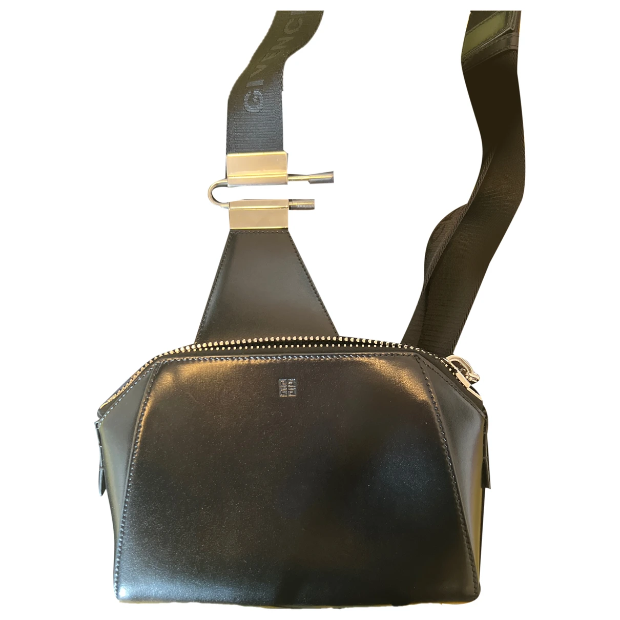 Pre-owned Givenchy Leather Bag In Black