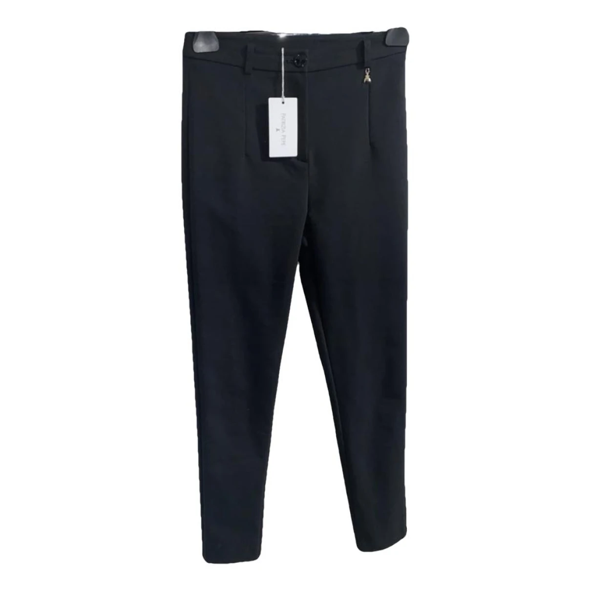 Pre-owned Patrizia Pepe Chino Pants In Black